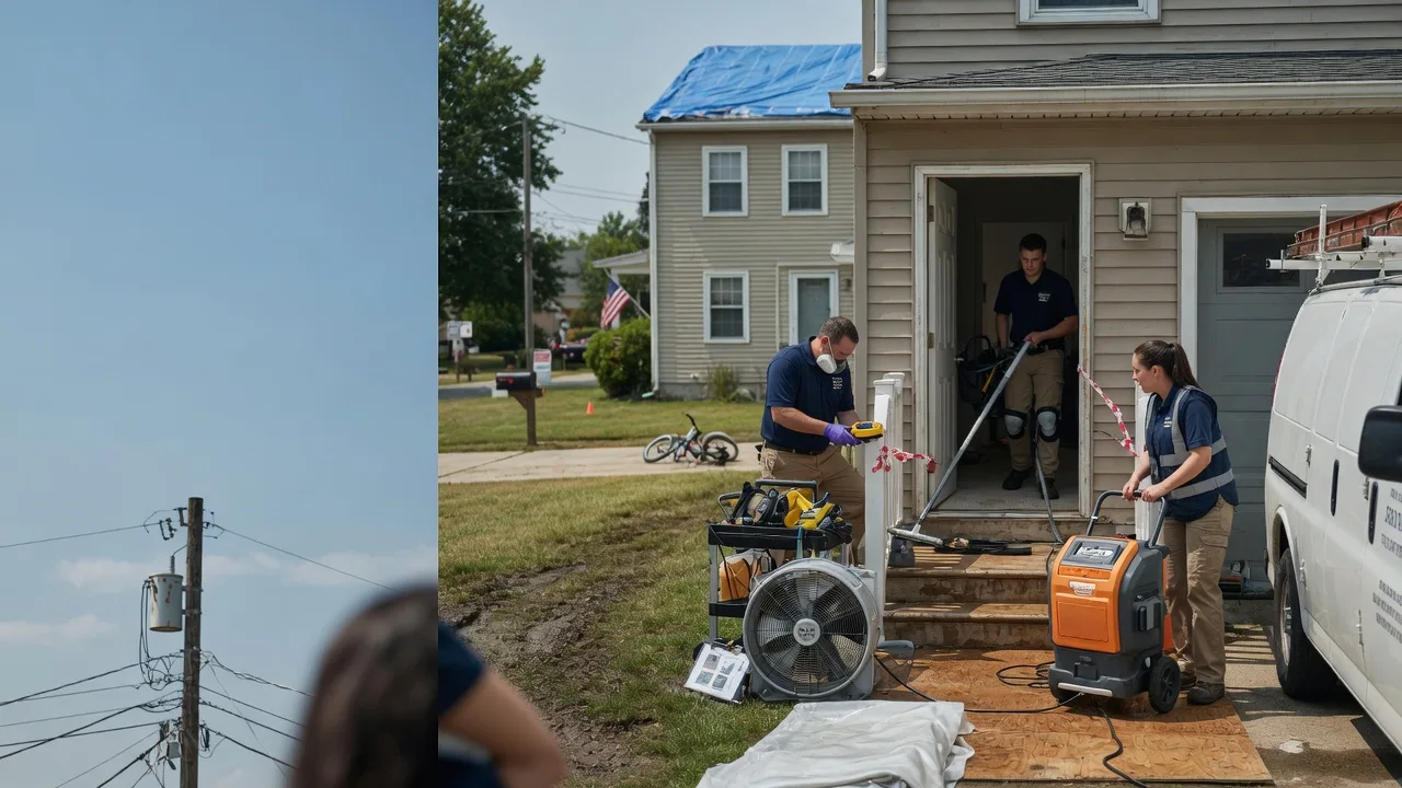 Water Damage Repair in Deridder, LA near me